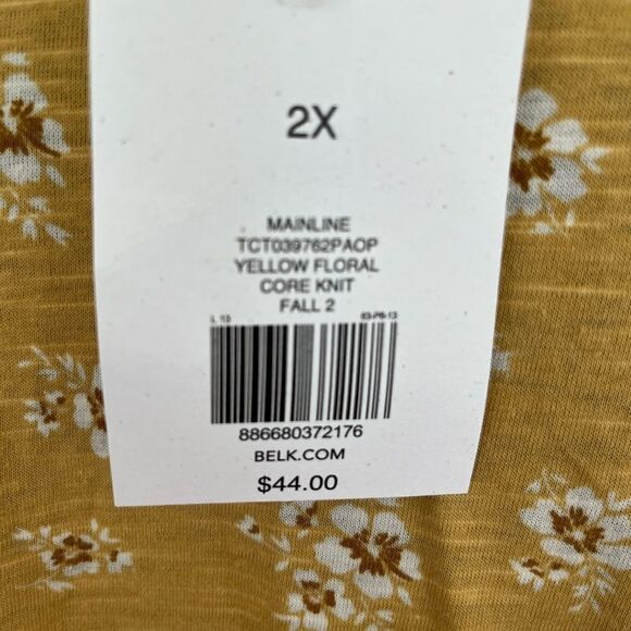 True CRAFT
Plus Size Long Balloon Sleeve Printed Tiered
Knit Top, size 2X - Picture 10 of 11